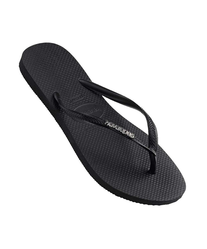 Havaianas Women's Slim Metal Logo Thongs - UGGs Online